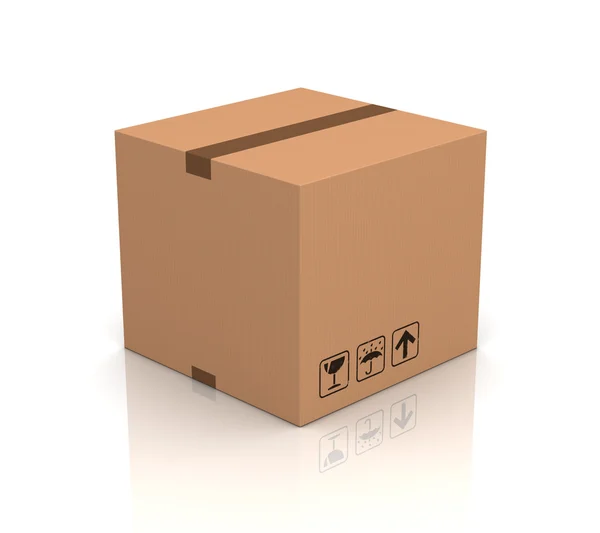 Blank box — Stock Photo, Image