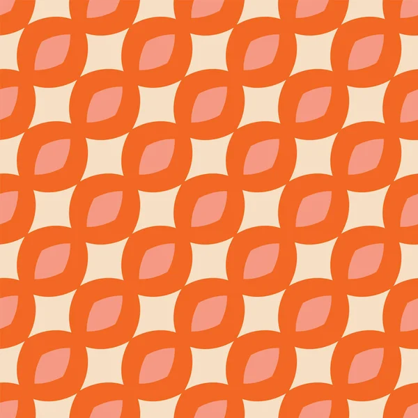 Vektor geometrische Diagonale Ketten nahtlose Muster Hintergrund. — Stockvektor