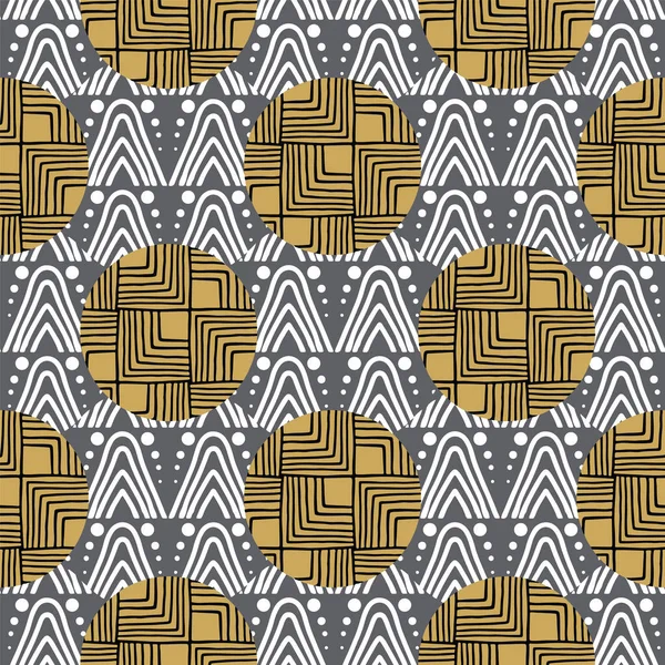 Vektör soyut geometrik süslemesiz desen arkaplanı.