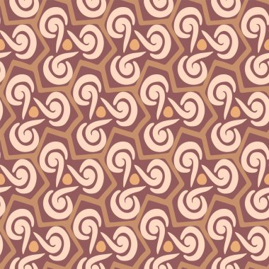 Vektör soyut tuhaf yinelenen şablon arka planı