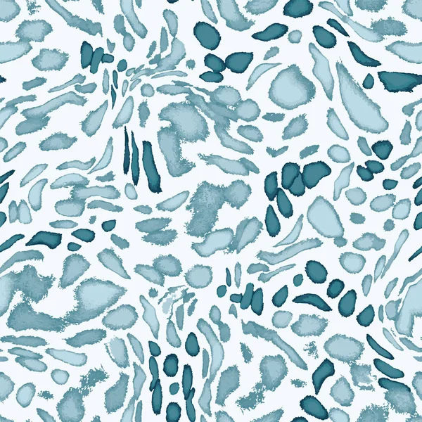 Vector abstract camouflage naadloze patroon herhaling achtergrond — Stockvector