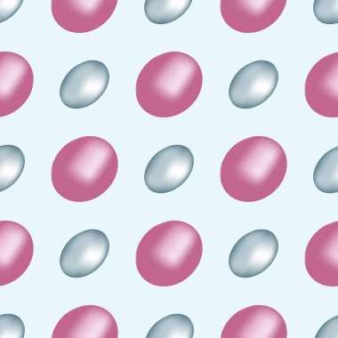 Açık arkaplanda pembe ve beyaz eğimli inciler.