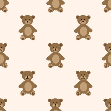 Açık kahverengi arka planda oyuncak şeklinde bir oyuncak.