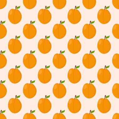 Tekstil veya ambalaj tasarımında kullanmak için kayısı deseni