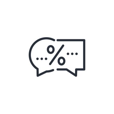 Konuşma şekli yüzde bir işaretle birbirine bağlı. Müdahalecilerin karşılıklı anlayış yüzdesi. Baloncuklar ve sohbet sembolü tartışması.