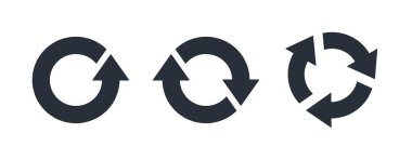 Oklar ayarlandı. Beyaz arkaplanda izole edilmiş vektör illüstrasyon simgeleri.