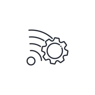 Teçhizatın uzaktan kontrolüne dokunun. Beyaz arkaplanda izole edilmiş vektör doğrusal simgesi.