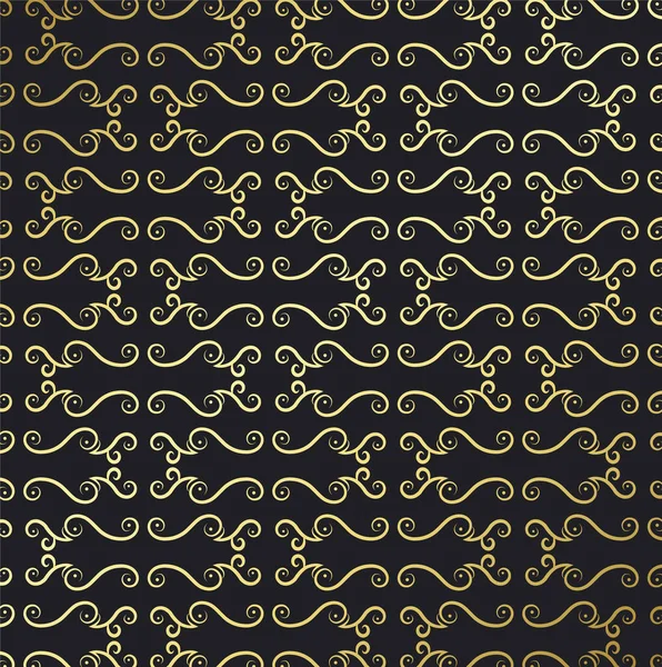 Золотий Стиль Фону Абстрактний Орнамент — стоковий вектор