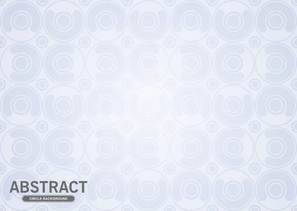 Modèle Géométrique Ligne Cercle Abstrait Sans Couture — Image vectorielle