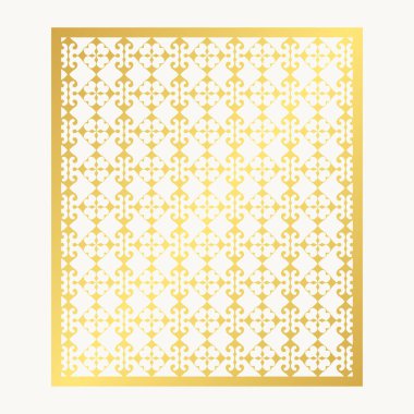 Kusursuz ölüm dekoratif şablonu kes