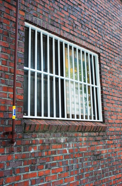 Bars over a window — Stock Photo, Image