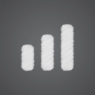 iş diyagramı, grafik logo doodle ICO kroki