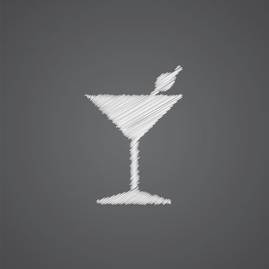 kokteyl kroki logo doodle ICO