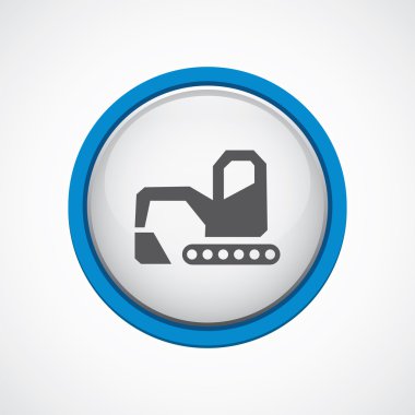Ekskavatör mavi kontur ICO ile parlak