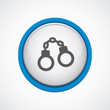 parlak mavi kontur ICO ile kelepçe