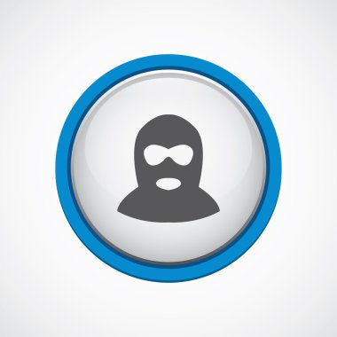 suçlu mavi kontur ICO ile parlak