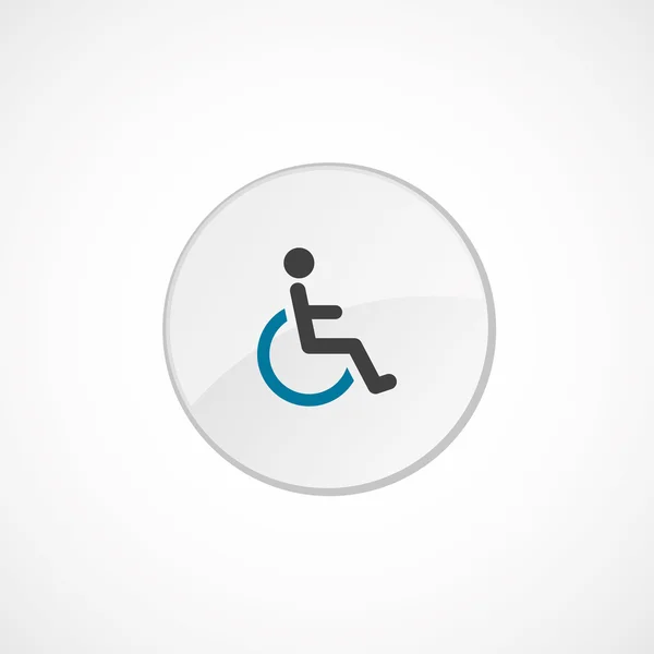 Cripple icon 2 colored — Stock Vector