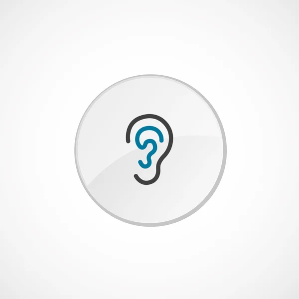 EAR icon 2 färgad — Stock vektor