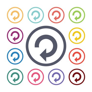 düz simgeler se yeniden