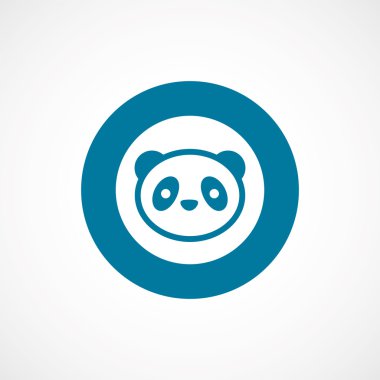 Panda kalın mavi sınır daire ICO