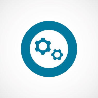 ayarları kalın mavi sınır daire ICO
