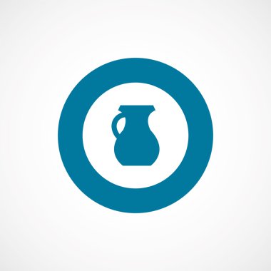 sürahi kalın mavi sınır daire ICO