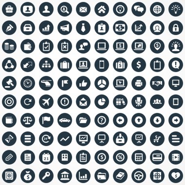 100 iş simgeleri se