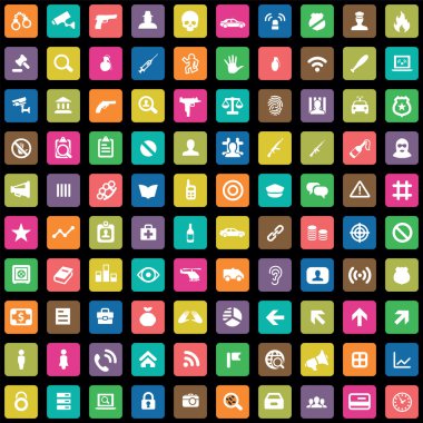 100 suç, adalet simgesi