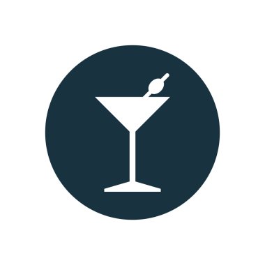 kokteyl daire arka plan ICO