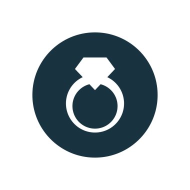 Takı yüzük daire arka plan ICO