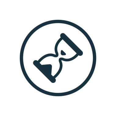 kum saati daire arka plan ICO