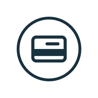 kredi kartı daire arka plan ICO