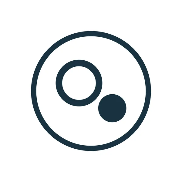 Cercle diagramme cercle fond ico — Image vectorielle
