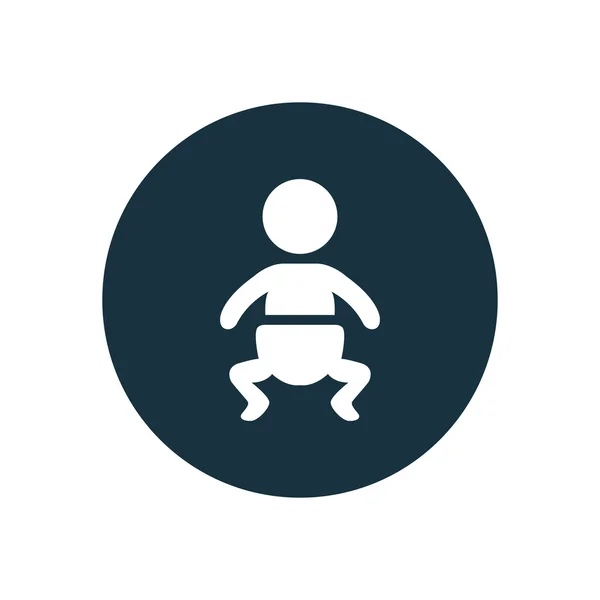 Babykreis-Hintergrund — Stockvektor