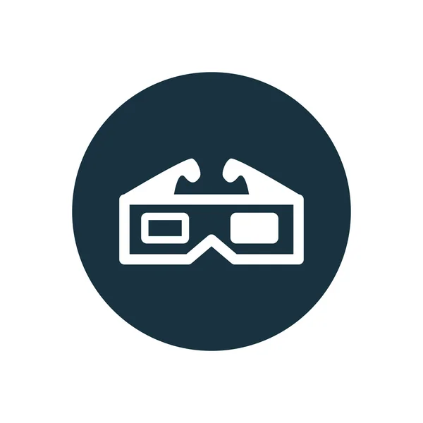 3d Film Kreis Hintergrund ico — Stockvektor