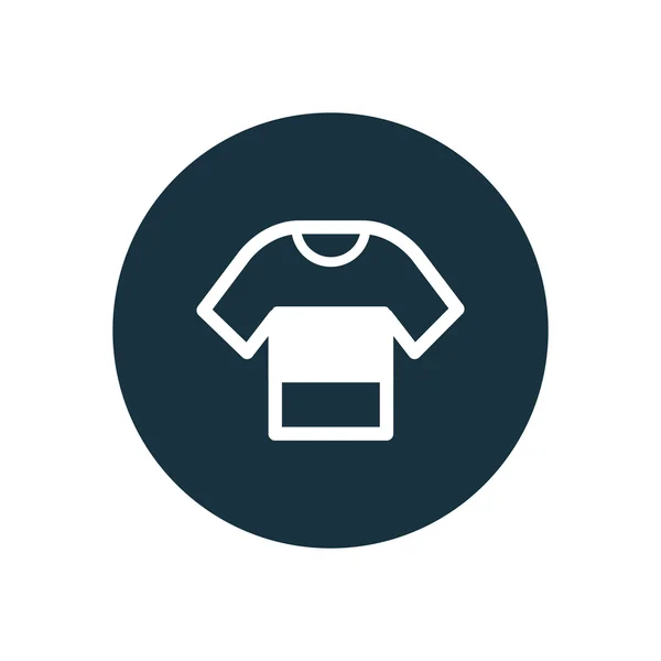 T-Shirt Kreis Hintergrund ico — Stockvektor