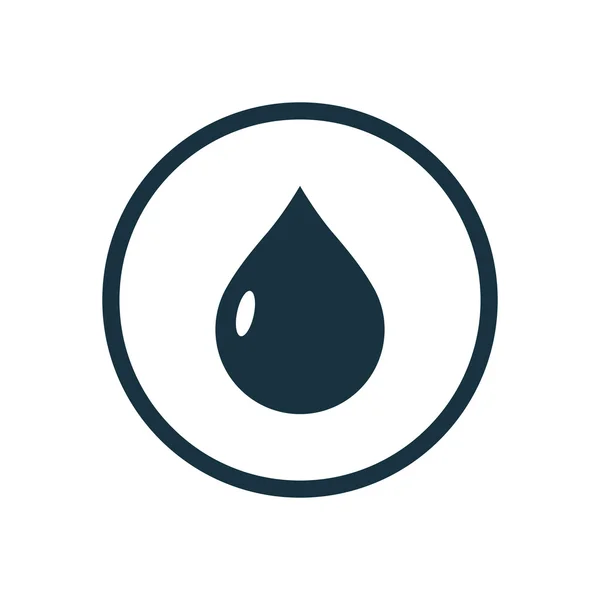 Drop Circle Hintergrund ico — Stockvektor