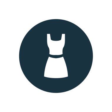 Klasik elbise daire arka plan ICO