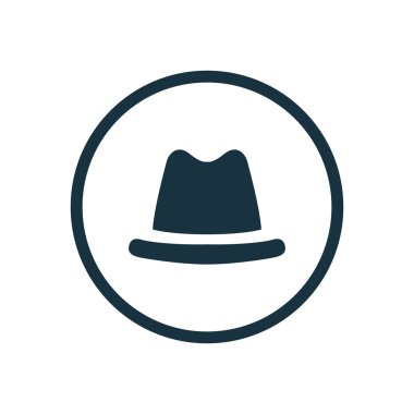şapka daire arka plan ICO