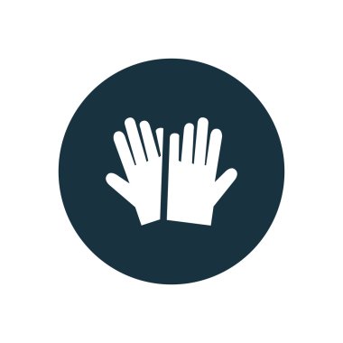eldiven daire arka plan ICO