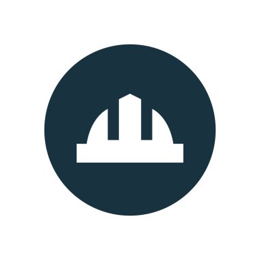 inşaat kask daire arka plan ICO