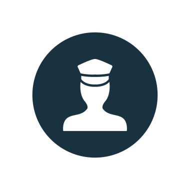 Polis daire arka plan ICO