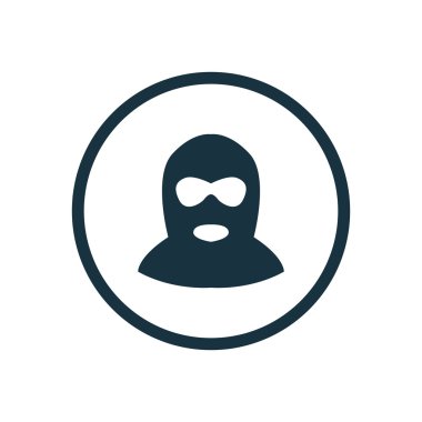 suçlu daire arka plan ICO