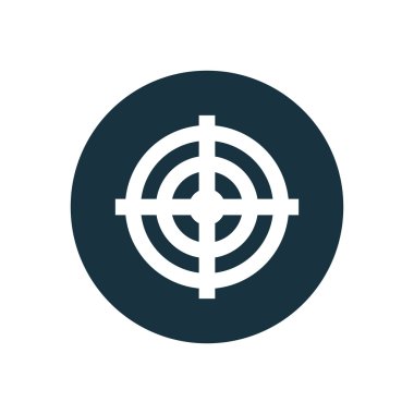 Hedef daire arka plan ICO