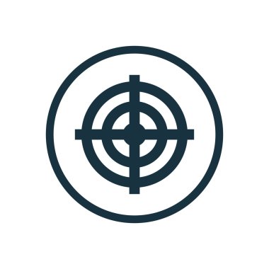 Hedef daire arka plan ICO