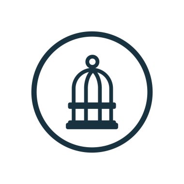 kuş hücre daire arka plan ICO