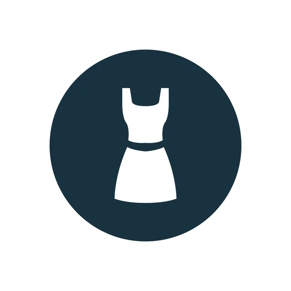 Klassisk klänning cirkel bakgrund ico — Stock vektor