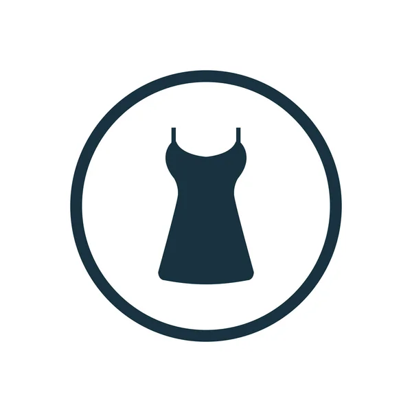 Elbise daire arka plan ICO — Stok Vektör