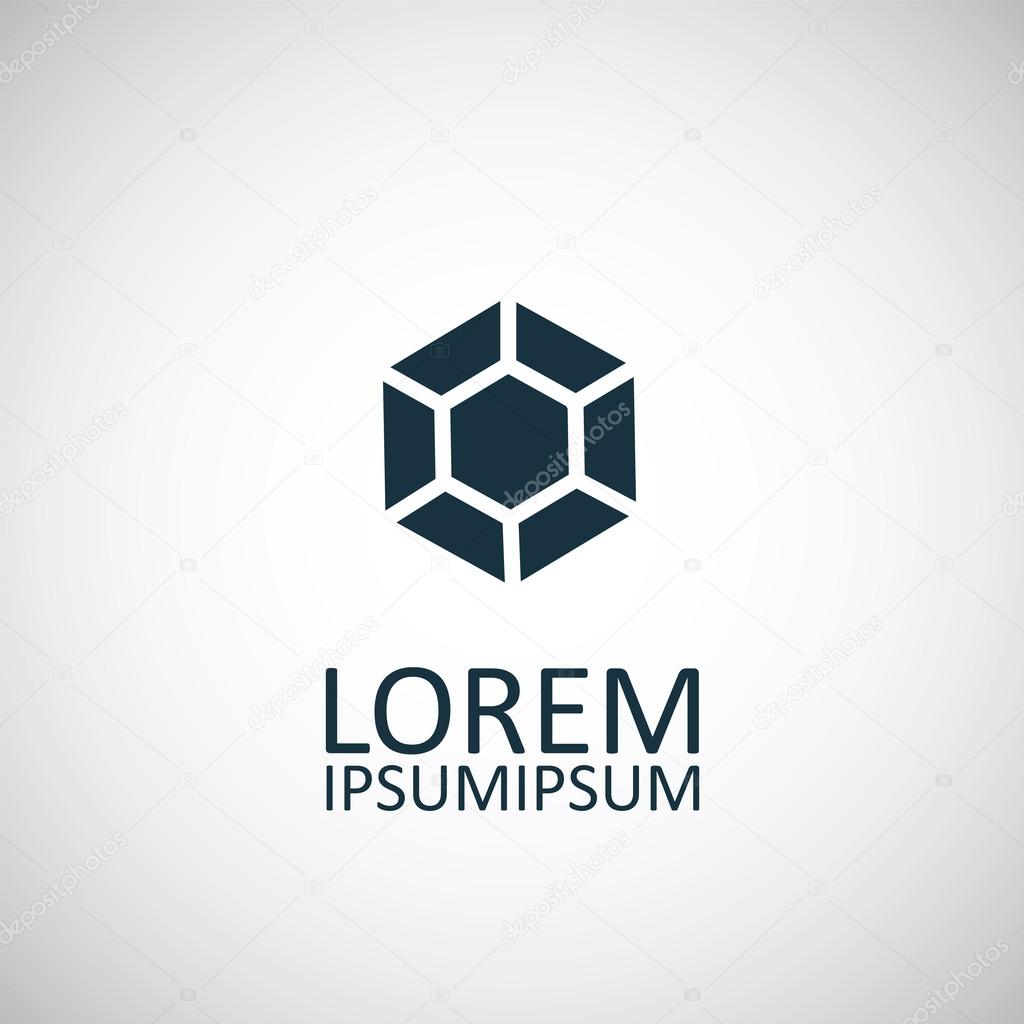Diamond isolated black icon logo on white backgroun