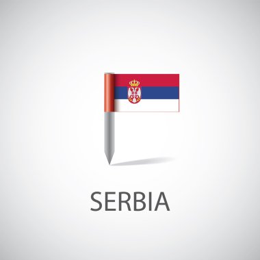 Sırbistan bayrağı pi